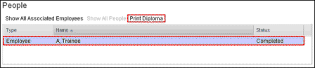 Print Diploma
				  